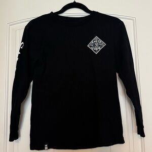 Salty Crew Black Long Sleeve Kids Tee